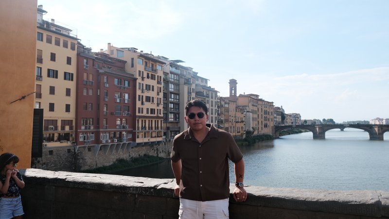 En el Ponte Vecchio