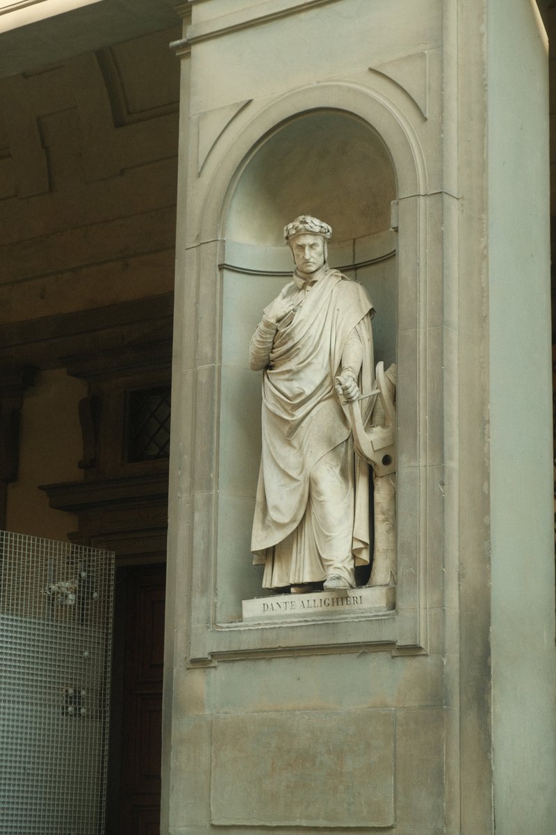 Dante Allighieri en los Uffizi