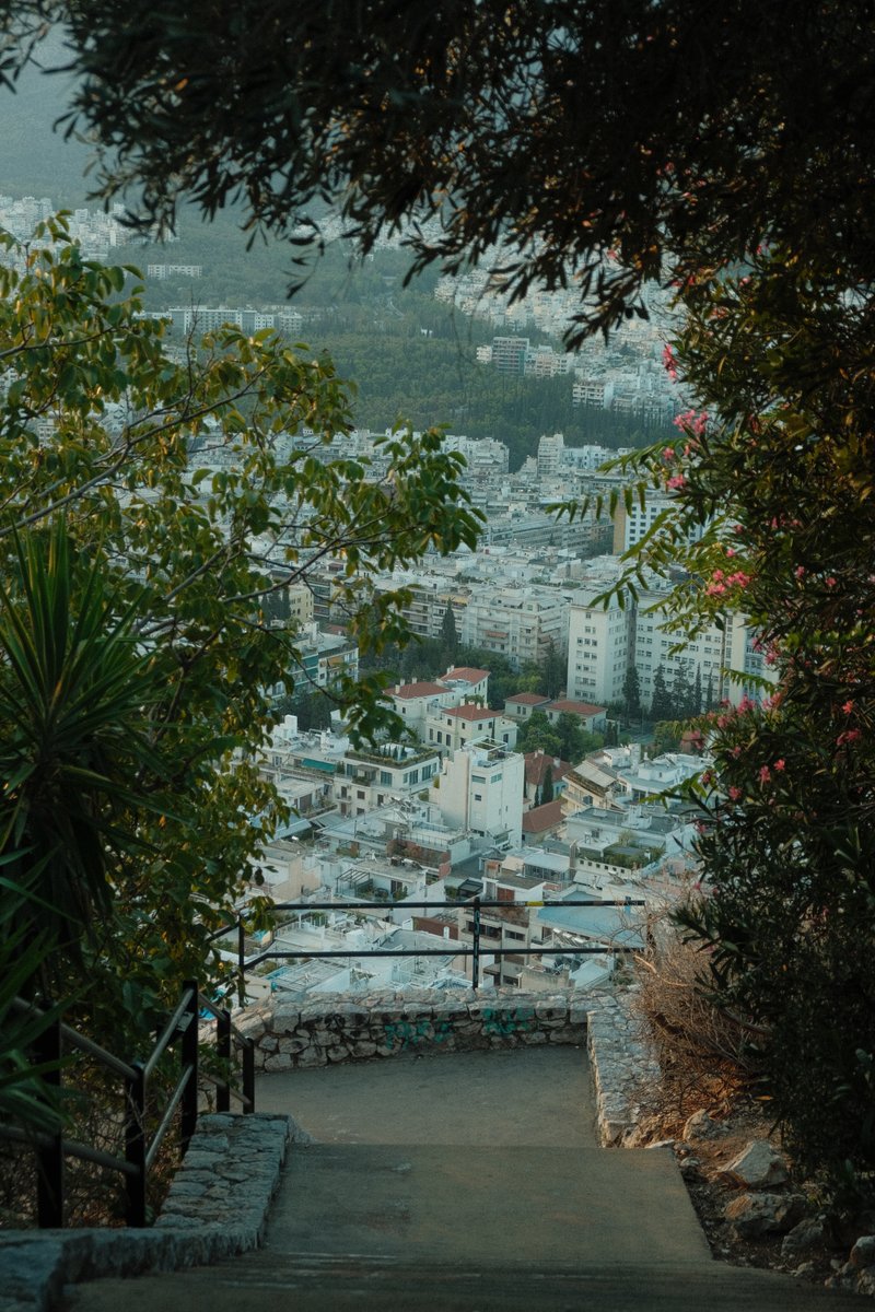 Bajando de Lycabettus