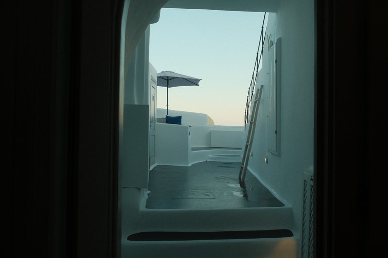 Terraza en Oia