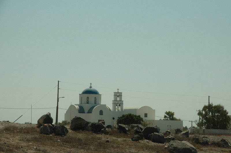 Iglesia en el camino